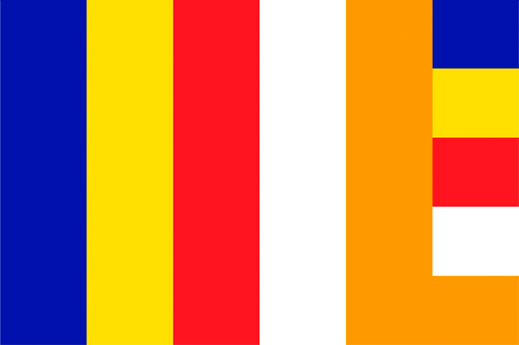 Buddhist flag 
