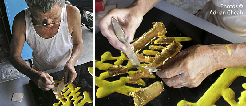traditional signboard maker © Adrian Cheah