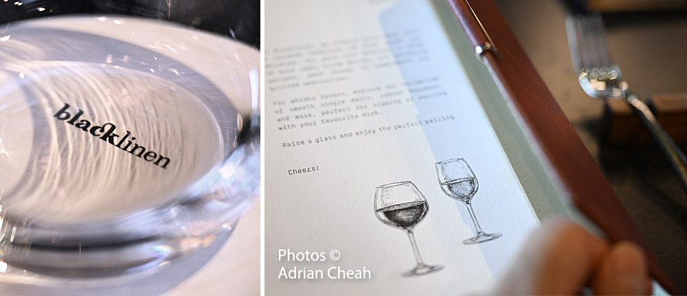 Blacklinen; photos © Adrian Cheah