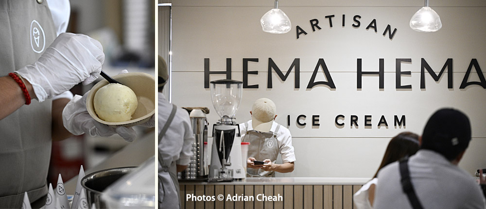 Hema Hema Ice Cream; photos © Adrian Cheah