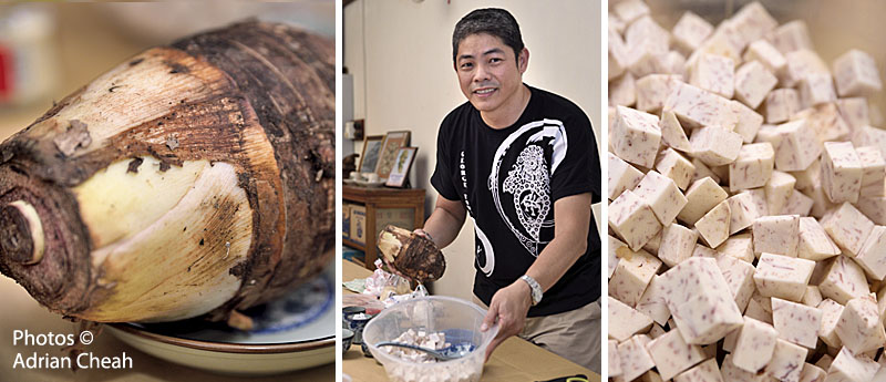 Or kuih (yam cake) © Adrian Cheah
