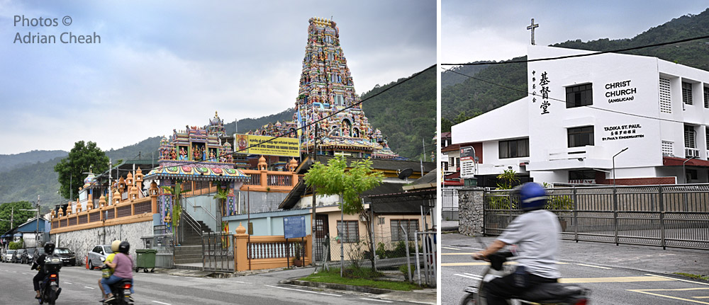 Places of worship in Ayer Itam © Adrian Cheah