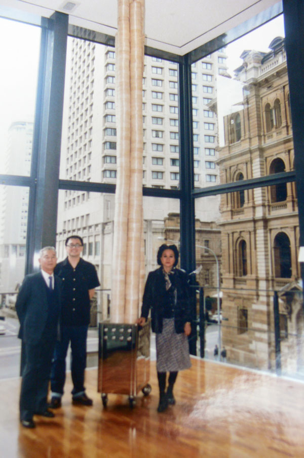 Emil's graduation in Australia