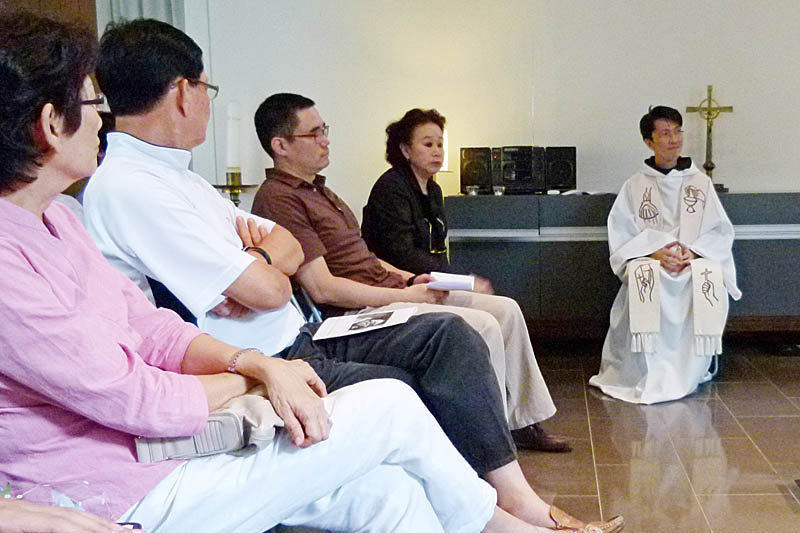 A service of Remembrance for Emil in Singapore, 2010