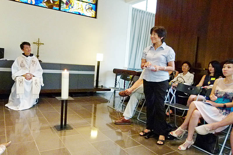 A service of Remembrance for Emil in Singapore, 2010
