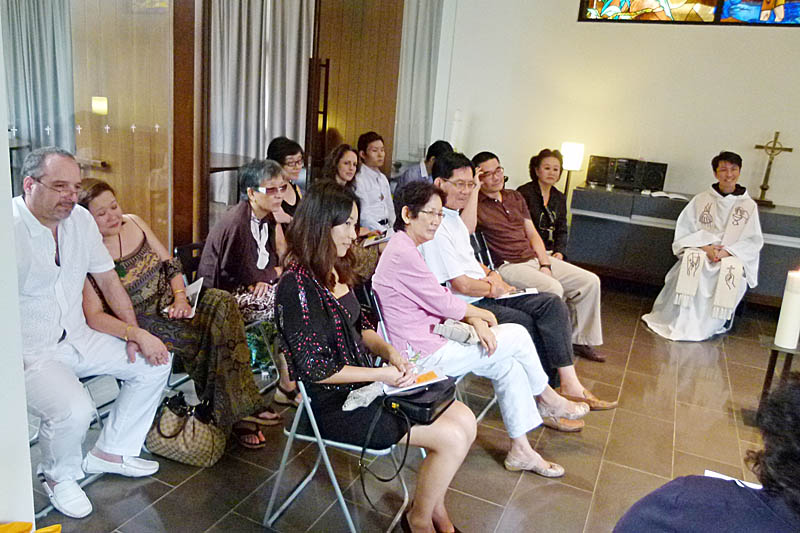 A service of Remembrance for Emil in Singapore, 2010