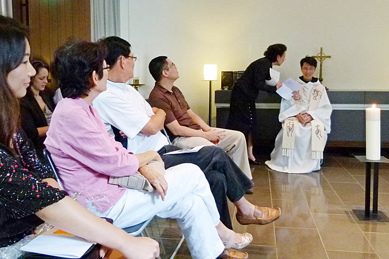 A service of Remembrance for Emil in Singapore, 2010
