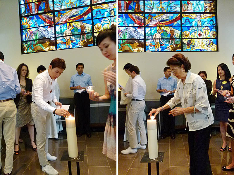 A service of Remembrance for Emil in Singapore, 2010