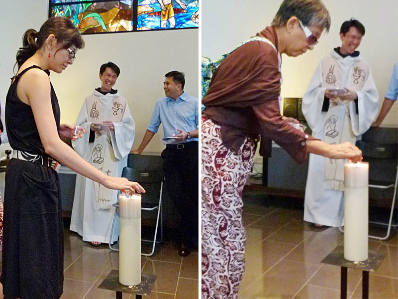 A service of Remembrance for Emil in Singapore, 2010