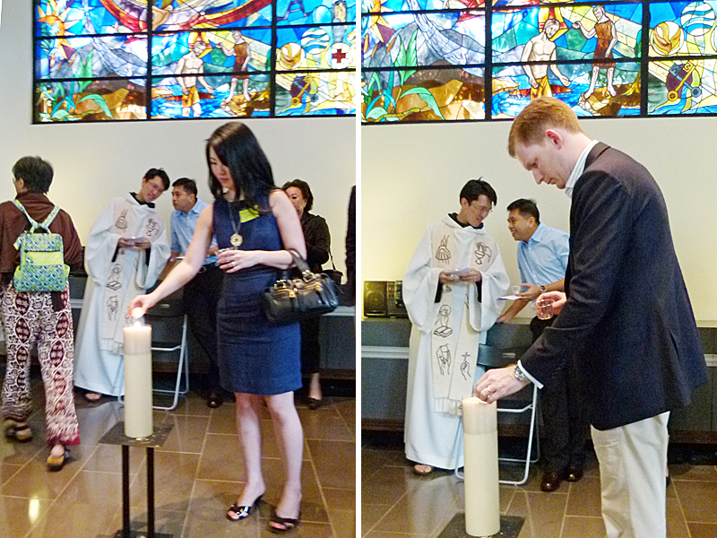 A service of Remembrance for Emil in Singapore, 2010
