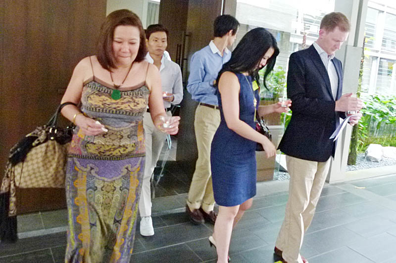 A service of Remembrance for Emil in Singapore, 2010