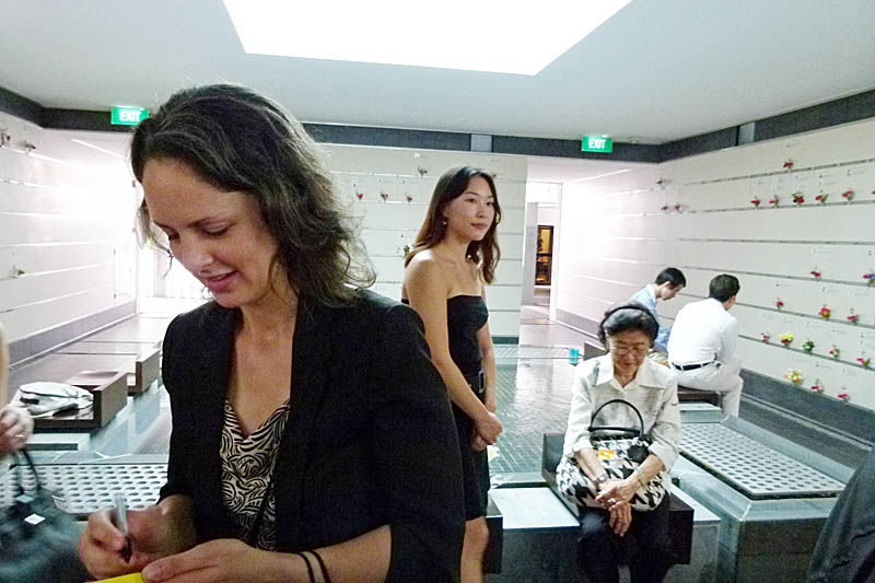 A service of Remembrance for Emil in Singapore, 2010