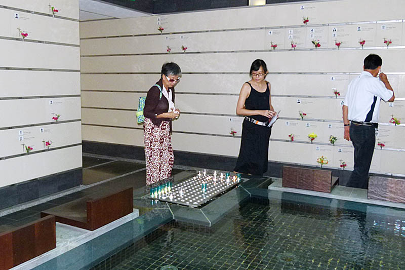 A service of Remembrance for Emil in Singapore, 2010