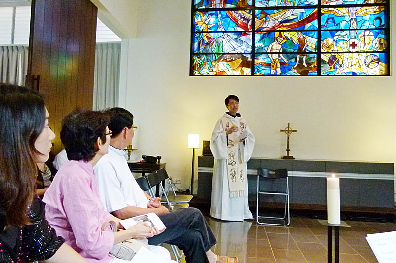 A service of Remembrance for Emil in Singapore, 2010